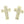 Load image into Gallery viewer, milk chocolate cross with white chocolate layer. Chocolate gifts for religious celebrations