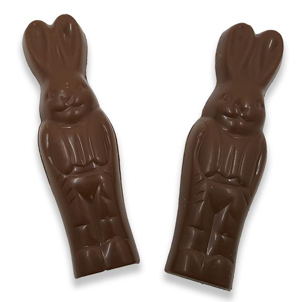 Classic Belgian Chocolate bunny with crispy rice crunch