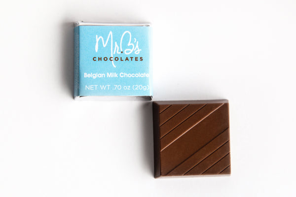 square milk chocolate bar