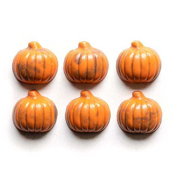 Hand-Painted Chocolate Pumpkins by Mr. B's Chocolates